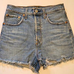 Levi's Women's Ribcage Denim Shorts